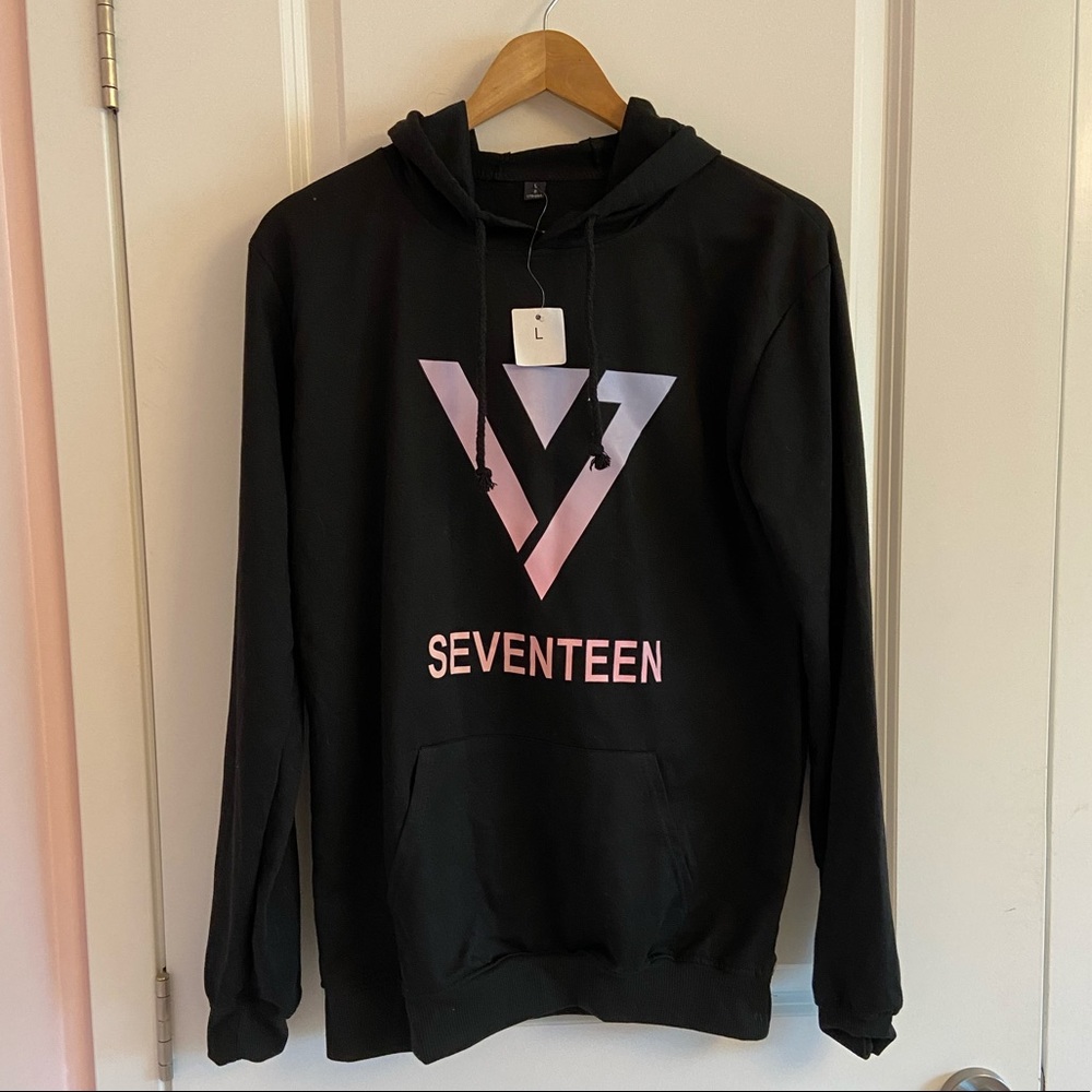 nwt! seventeen kpop hoodie
